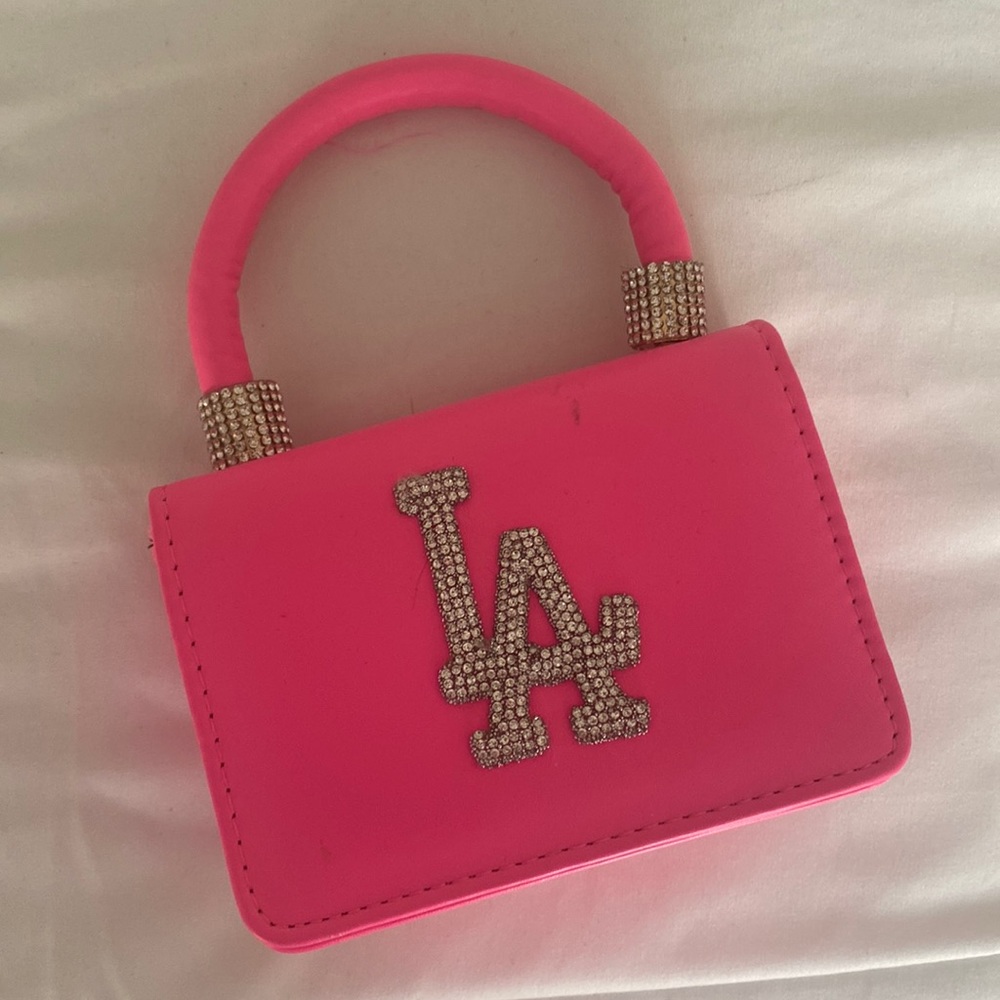 Pink LA mini purse